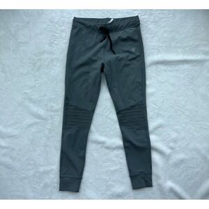 Born Primitive Limited Edition Pleated Moto Leggings in Gray Size Medium